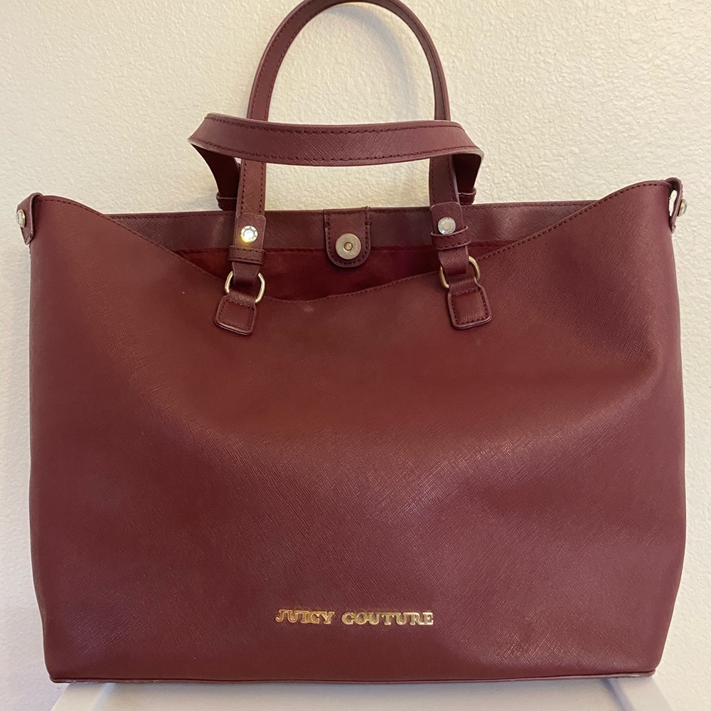 Leather Juicy Couture Tote Bag